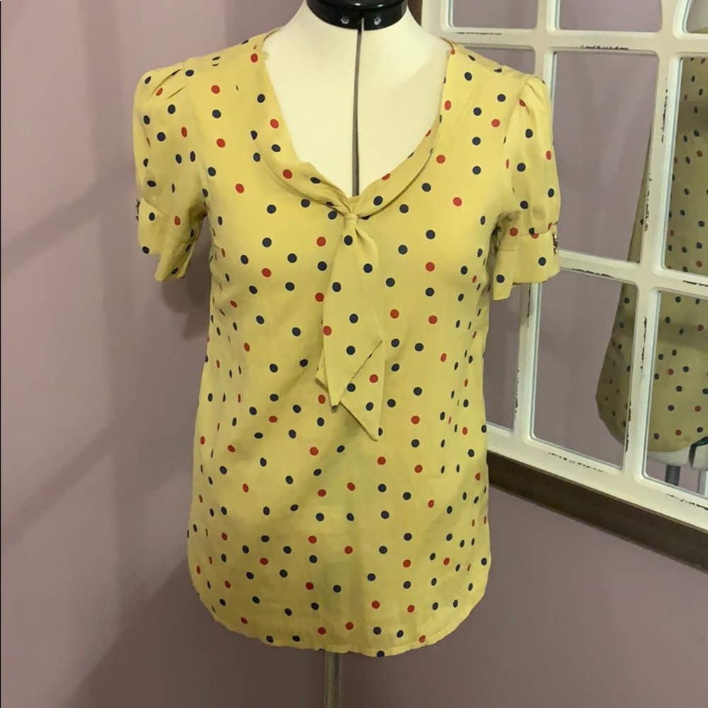 Boutique Polka Dot Top